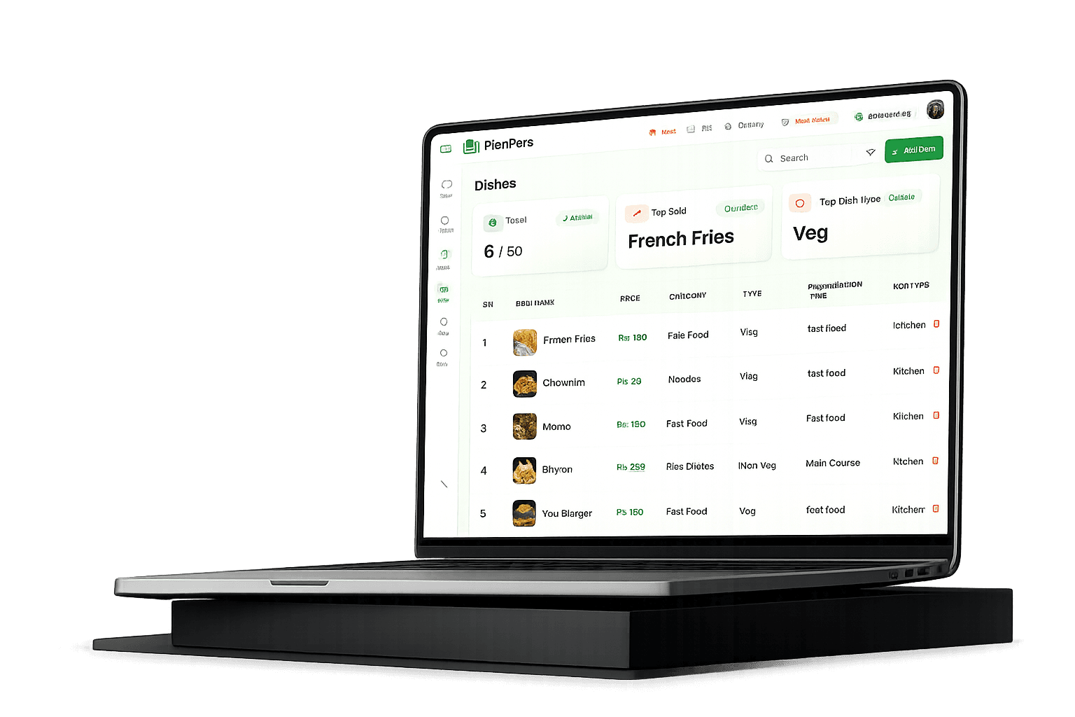 Bhojan POS Dashboard